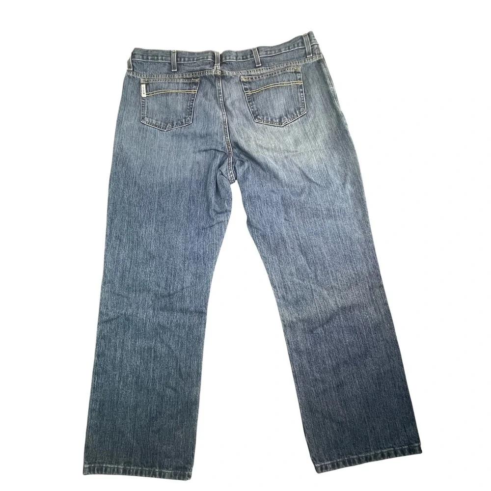 Cinch Men's Straight Leg Denim Jeans Blue Medium Wash 40x30 Style MB92834013